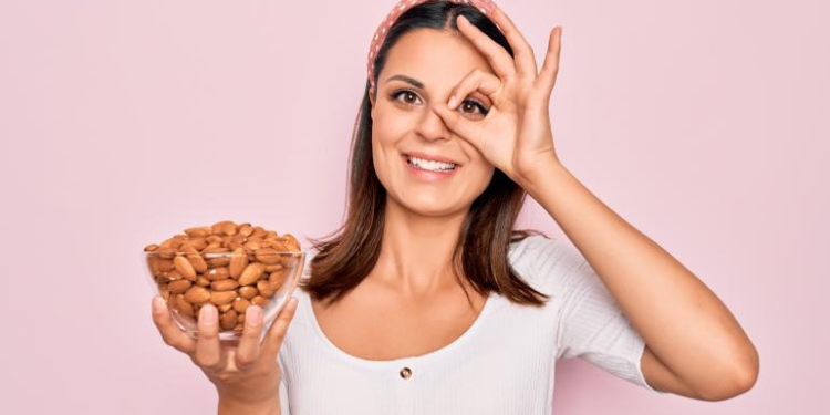 Soaked Almonds Snacking