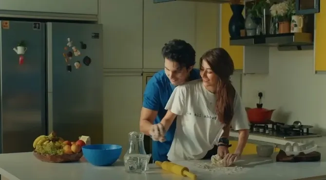 Syra and Shehroz in the film