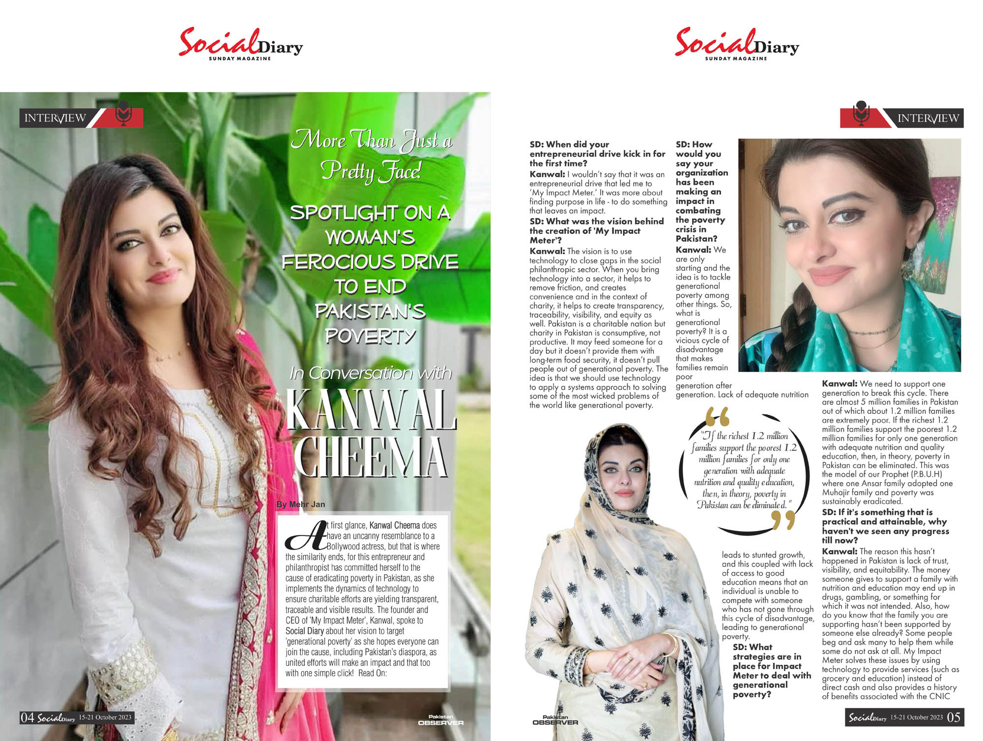 In Conversation with Kanwal Cheema - Social Diary Magazine