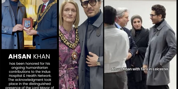 Ahsan Khan From Screen to Service, Honored for Global Charity Work
