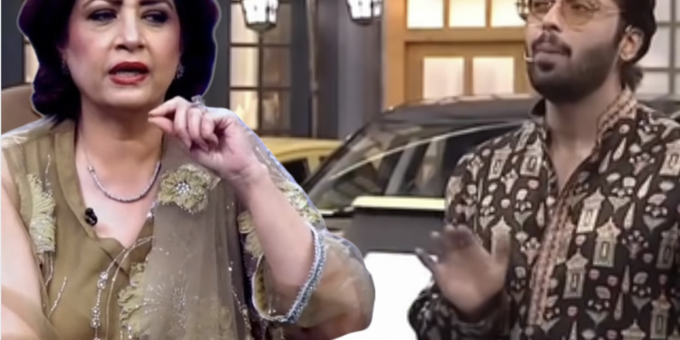 Fahad Mustafa vs Atiqa Odho War of words Over Age Comments 